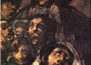 Klithmat e errta në tablonë e Goyas, një shprehje ngjethëse e shpërfytyrimit si protestë e shpirtit