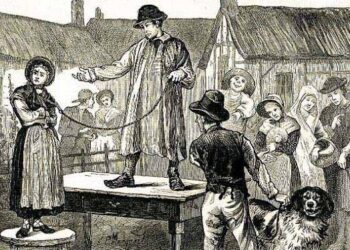 Viti 1832, në qytetin anglez të Carlisle, një burrë që nxjerr në ankand gruan e tij