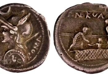 Ushtrimi i vullnetit zgjedhës përmes votës në Romën e lashtë, një histori politike e treguar në një monedhë