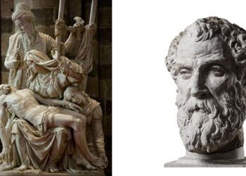 “La Pietà” e Ippolito Scalza, një himn hyjnor i dhimbjes dhe një altat i zëshmërisë së gurit