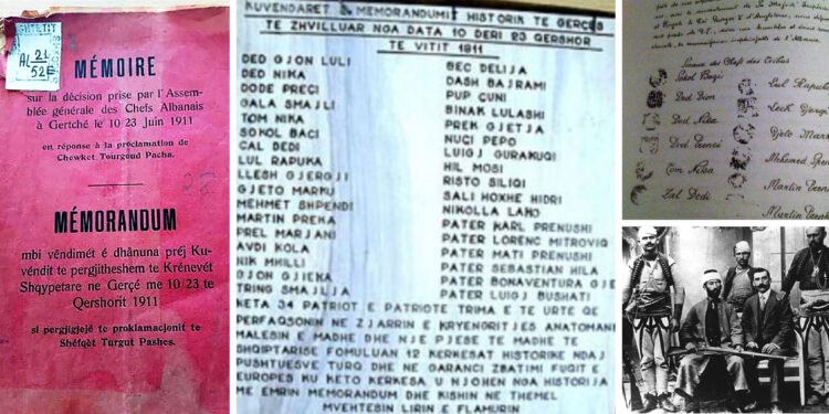 Memorandumi i Greçës, akti themelues i programit kombëtar shqiptar që ndezi shkëndinë e parë të mëvetësisë