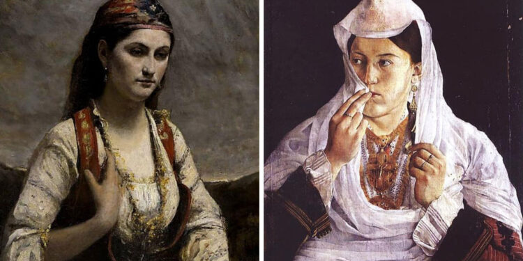 “Motra Tone” e Kolë Idromenos dhe “Shqiptarja” e Camille Corot, një përballje e bukurisë në dy pasqyrime të të njëjtave tipare