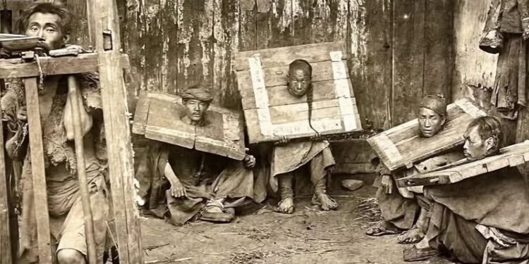 Cangue, dëshmi e një bote ku drejtësia ishte spektakël, poshtërim, edhe dhimbje