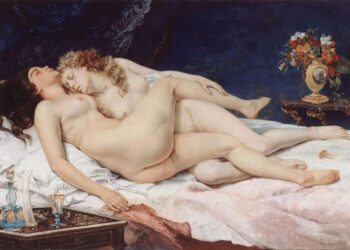 Gjumi i trupit, zgjimi i shpirtit, kumtim mbi tablonë “skandaloze” të Gustave Courbet (1866), “Le Sommeil”