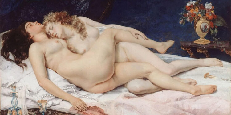 Gjumi i trupit, zgjimi i shpirtit, kumtim mbi tablonë “skandaloze” të Gustave Courbet (1866), “Le Sommeil”