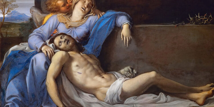 “Mëshira”-t pikëlluese të vdekjes së Jezusit, në tablotë e paraprijësit të barokut italian, Annibale Carracci