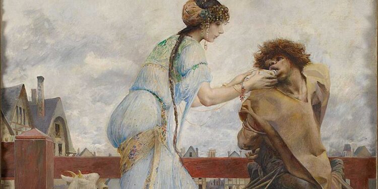 “Një lot për një pikë ujë”, një kryqëzim midis artit dhe mëshirës, Esmeralda dhe Kuazimodo, siç nuk i keni parë më parë