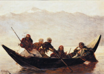 Kyra Vassiliki, “E robëruara”, një tablo historike e skalitur në kujtesë nga anglezi, Richard Caton Woodville