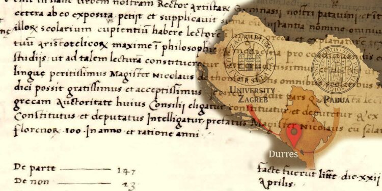 Gjon Durrsaku dhe Leonik Nikollë Tomeu, dy figura që ndriçuan horizontin e dijes europiane të shek. XIV dhe XV - Albert Vataj