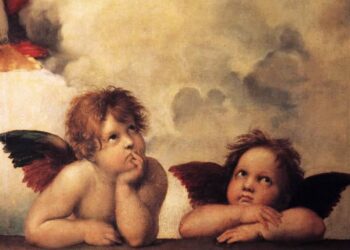 “Sistine Madonna” (1513–1514), kryevepra e Rafael Urbinos (1483–1520) Albert Vataj