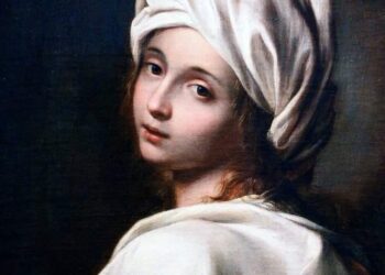 Piktura që mendohet të ketë frymëzuar Shelley-n dhe Stendhal-in është ajo e një gruaje të re, e cila u ekzekutua më 11 shtator 1599 për vrasjen e babait të saj.