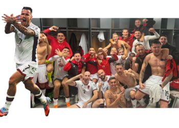 11 tetorit 2025, fitorja ndaj Serbisë, triumfi që u shndërrua në një zgjim kombëtar përmes një kremtimi bardhezi që pushtoi botën