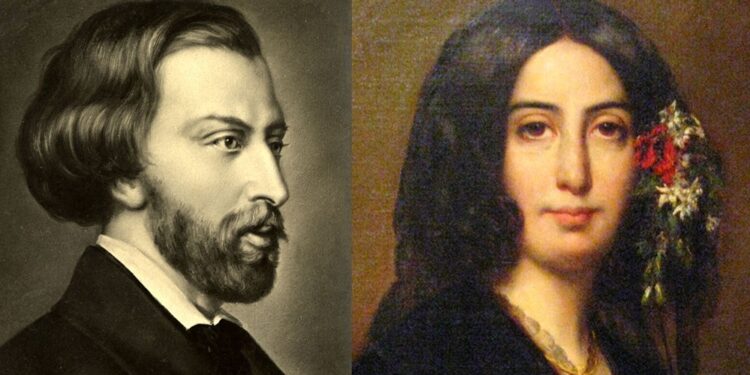 Letrat pasiononte të George Sand një prej zërave më të fuqishëm të shekullit XIX, drejtuar poetit romantik, Alfred de Musset