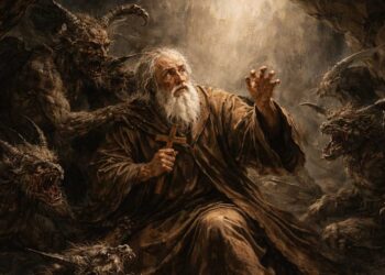 Shën Antoni Abati, udha e gjatë e njeriut në ndeshjen me të keqen, skalitur në shkrimet e shenjta, mitologjitë, filozofia dhe letërsia