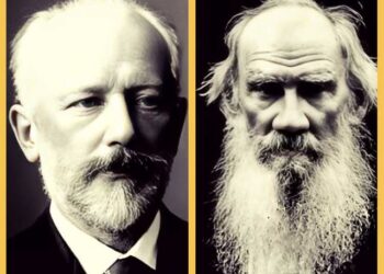 Takimi i dy gjigandëve rus të muzikës dhe letërsisë, Pyotr Çajkovskit dhe Lev Tolstoi më 1 korrik 1886