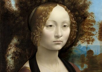 Ginevra de’ Benci një bukuri e ashpër nga Leonardo da Vinçi, peneli i një shpirti delikat