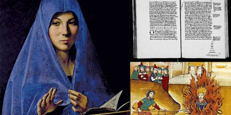 Marguerite Porete, gruaja që u dogj në turrën e druve për librin që ajo solli si “Pasqyra e shpirtrave të thjeshtë”