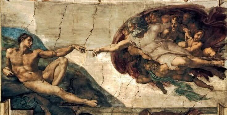 “Arti, si lutja, një dorë e shtrirë drejt errësirës në kërkim të prekjes së hirit hyjnor”