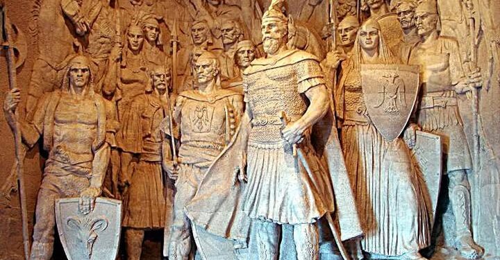 Skënderbeu, imazhi i konceptuar dhe idealizuar, në piktura vaji, afreske, miniatura, medalione, gravura dhe skulptura