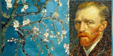 Një mrekulli jete e skalitur me ngjyra shpirti nga Van Gogh në tablonë “Degëza e bajames në lulëzim”