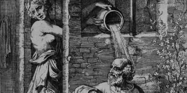 Sokrati dhe gruaja e tij Xantipa, një marrëdhënie e tensionuar që hyri në histori