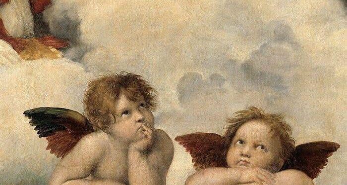 Kerubinët në tablonë “Sistine Madonna” të Raphael Urbino: Kur detaji sfidon veprën