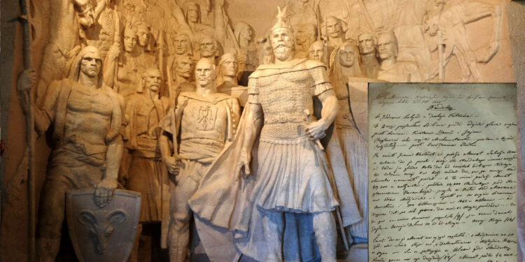 Dorëshkrim i rrallë i dramës së papërfunduar, “Skanderbeg”, i shkruar nga historiani i madh kroat, Ivan Kukuljević-Sakcinski